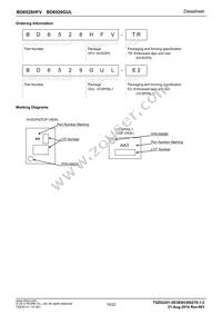 BD6528HFV-TR Datasheet Page 19