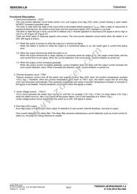 BD6538G-LBTR Datasheet Page 15