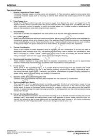 BD6538G-TR Datasheet Page 17