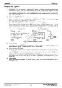 BD6538G-TR Datasheet Page 18