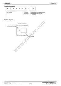 BD6538G-TR Datasheet Page 19