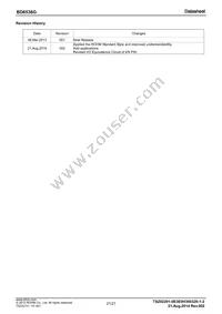 BD6538G-TR Datasheet Page 21