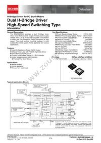 BD65492MUV-E2 Datasheet Cover