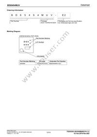 BD65494MUV-E2 Datasheet Page 12