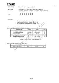BD6550G-TR Datasheet Cover