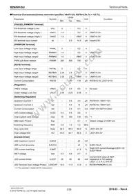 BD6581GU-E2 Datasheet Page 2