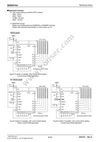 BD6581GU-E2 Datasheet Page 20