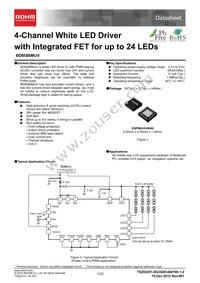 BD6586MUV-E2 Datasheet Cover