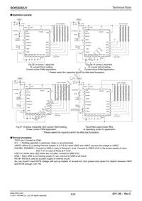 BD6592MUV-E2 Datasheet Page 6