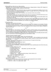 BD6592MUV-E2 Datasheet Page 8