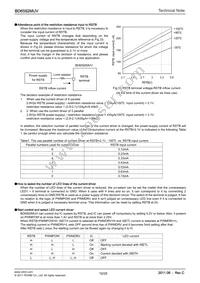 BD6592MUV-E2 Datasheet Page 10