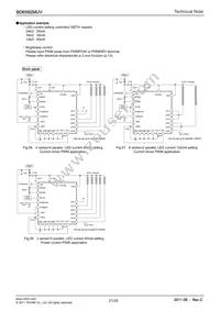 BD6592MUV-E2 Datasheet Page 21