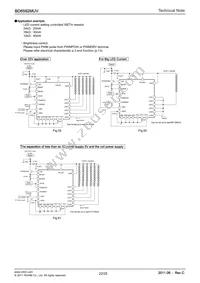 BD6592MUV-E2 Datasheet Page 22