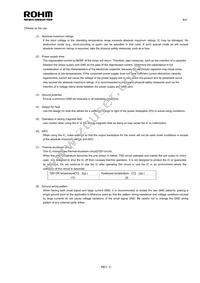 BD6607KN-E2 Datasheet Page 4