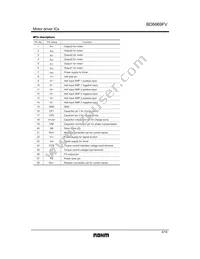 BD6669FV-E2 Datasheet Page 3