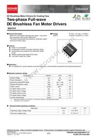 BD6701F-E2 Datasheet Cover