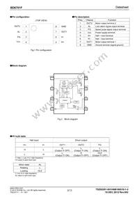 BD6701F-E2 Datasheet Page 2