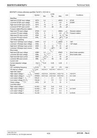 BD6762FV-E2 Datasheet Page 4