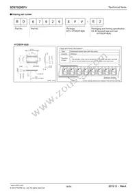 BD67929EFV-E2 Datasheet Page 14