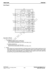 BD6873KN-E2 Datasheet Page 3