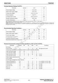 BD6873KN-E2 Datasheet Page 4