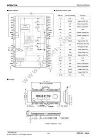 BD6941FM-E2 Datasheet Page 4