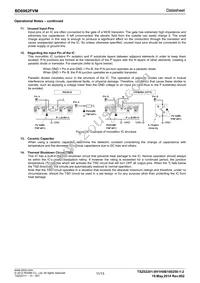 BD6962FVM-TR Datasheet Page 11