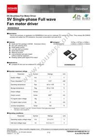 BD6965NUX-TR Datasheet Cover