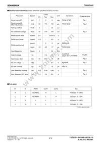 BD6965NUX-TR Datasheet Page 2