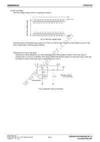 BD6965NUX-TR Datasheet Page 6