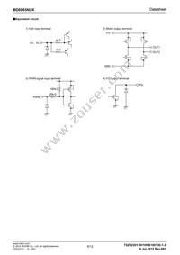 BD6965NUX-TR Datasheet Page 8