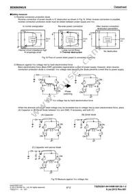 BD6965NUX-TR Datasheet Page 9