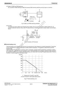 BD6965NUX-TR Datasheet Page 10