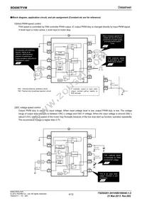 BD6967FVM-TR Datasheet Page 4