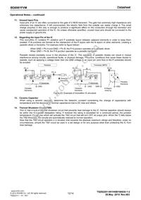 BD6981FVM-GTR Datasheet Page 12