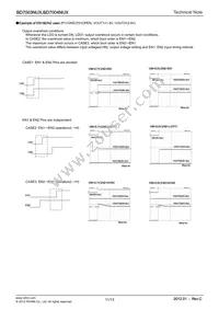 BD7004NUX-E2 Datasheet Page 11