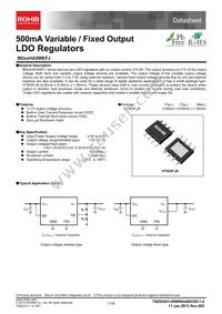 BD70HA5WEFJ-E2 Datasheet Cover