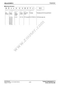 BD70HC0WEFJ-E2 Datasheet Page 2