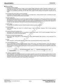 BD70HC0WEFJ-E2 Datasheet Page 15