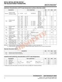 BD744B-S Datasheet Page 2