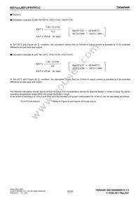 BD750L2FP2-CE2 Datasheet Page 20
