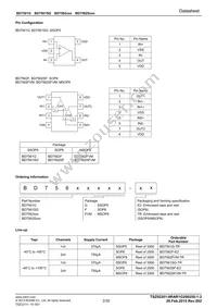 BD7542FVM-TR Datasheet Page 2