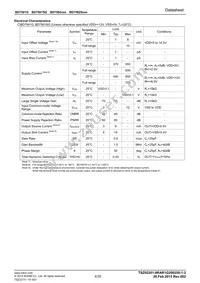 BD7542FVM-TR Datasheet Page 4
