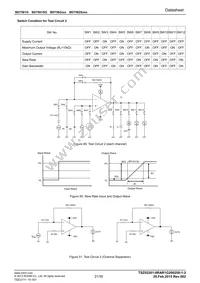 BD7542FVM-TR Datasheet Page 21