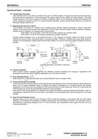 BD7602GUL-E2 Datasheet Page 21