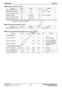 BD7672BG-GTR Datasheet Page 9