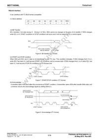 BD7710GWL-E2 Datasheet Page 9