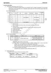 BD7763EFV-E2 Datasheet Page 6