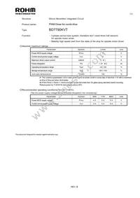 BD7790KVT-E2 Datasheet Cover