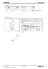 BD7830NUV-TR Datasheet Page 17